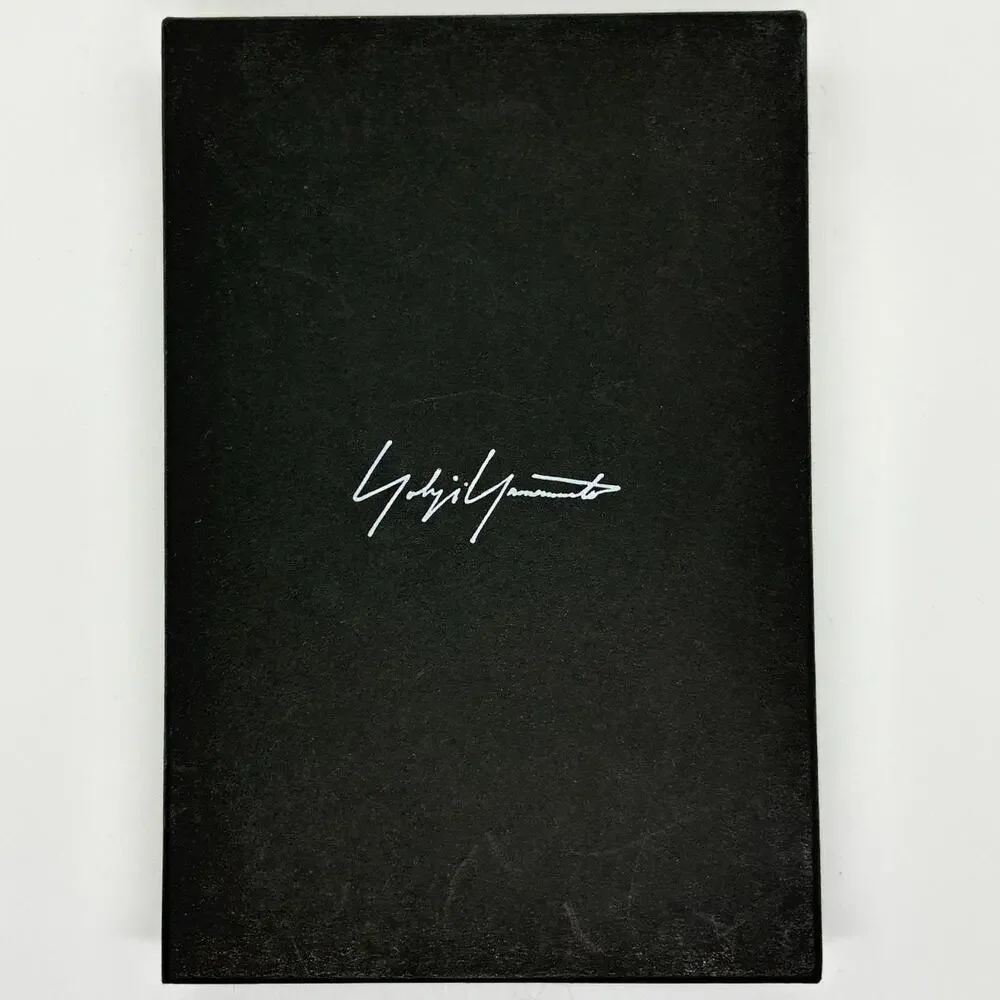 Yohji Yamamoto Pour Homme Leather Cellphone Case Black